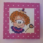 Kinderkamerkunst, schilderijtje, schilderij, sprookjes prinses, roze, 3D canvas